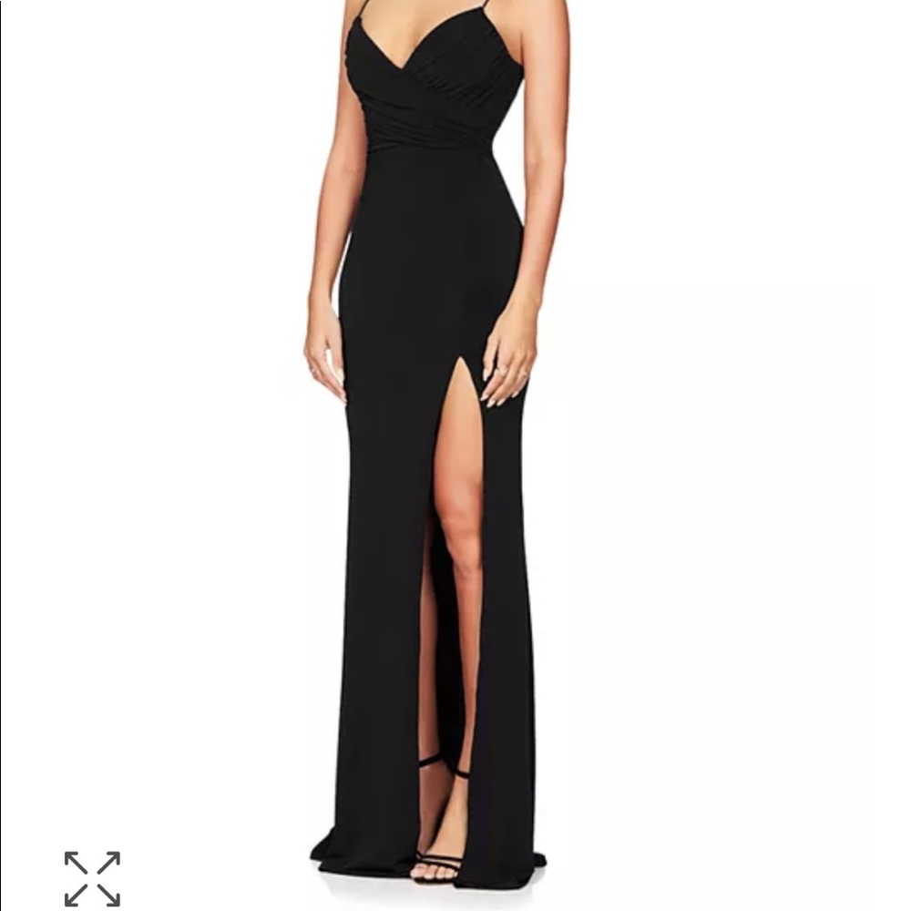 *NEW* Nookie Venus Jersey Mermaid Black Gown